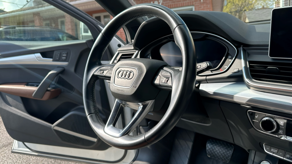 Luxury car interior detailing